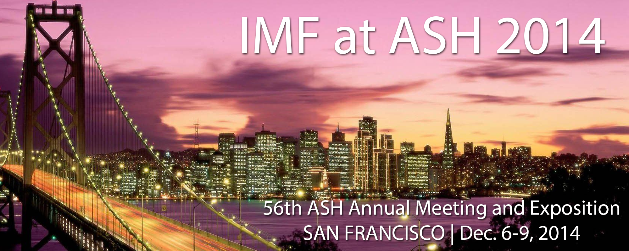 ASH 2014 - San Francisco, CA