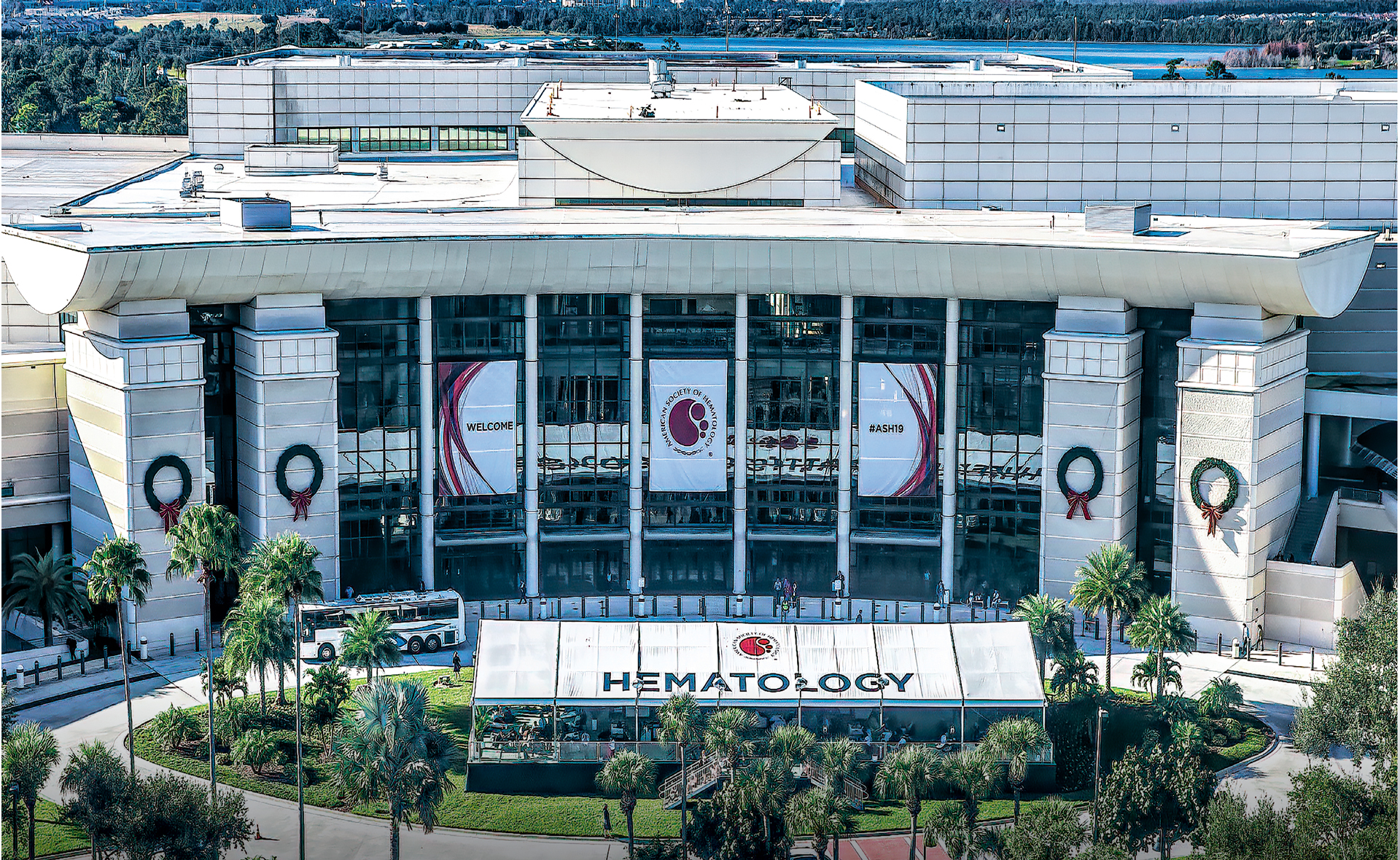 Orlando Convention Center in ASH 2019 livery