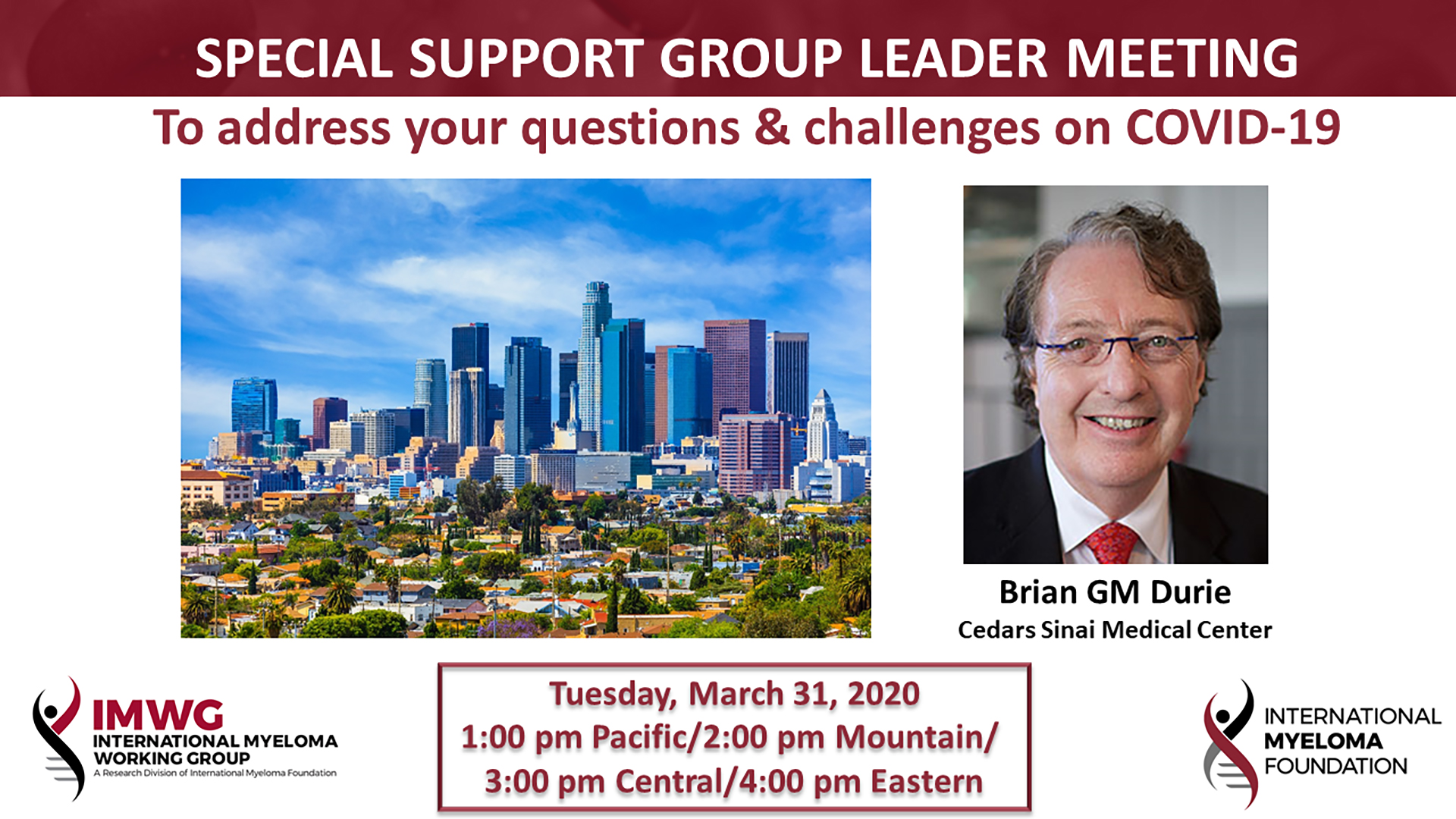 Covid-19 for Support Group Leaders