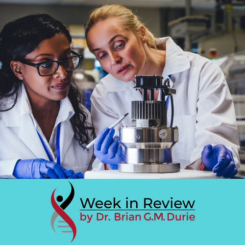 two doctors doing research in a lab
