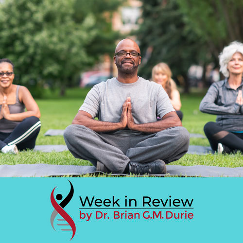 People Meditating Outdoors