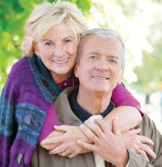 elderly couple photo