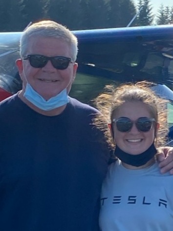 Leo Dierckman with daughter Danni