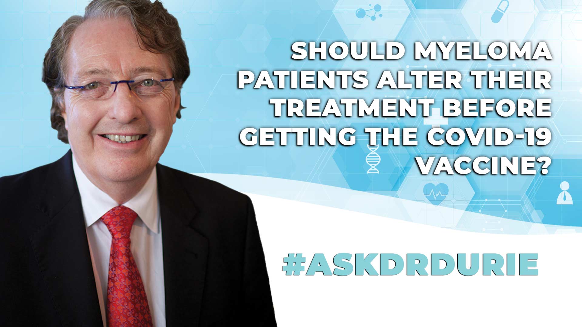 Should myeloma patients alter their treatment before getting vaccinated against covid-19?
