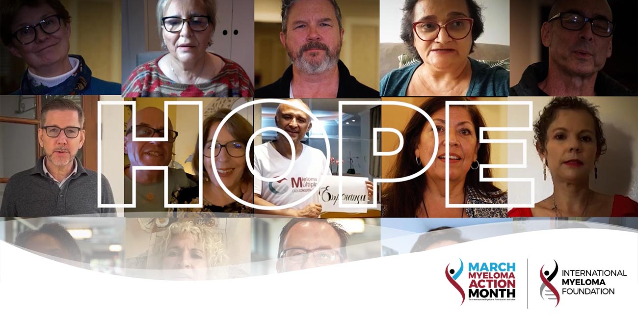 March Myeloma ACTION Month video mashup screenshot