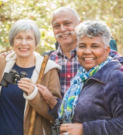 elderly group image