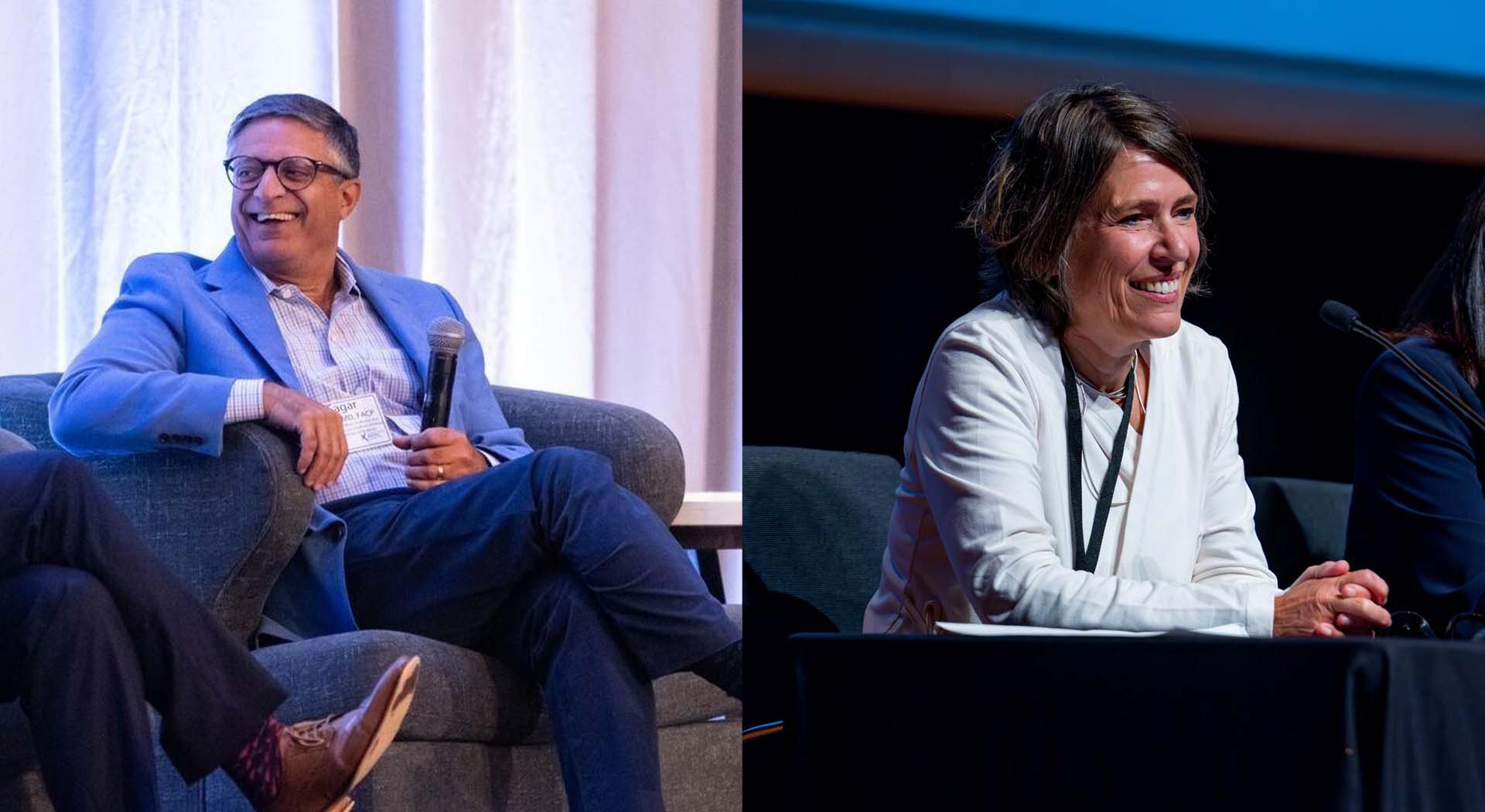 2025 Kyle and Durie Achievement Awardees, Dr. Sagar Lonial and Dr. Sonja Zweegman 