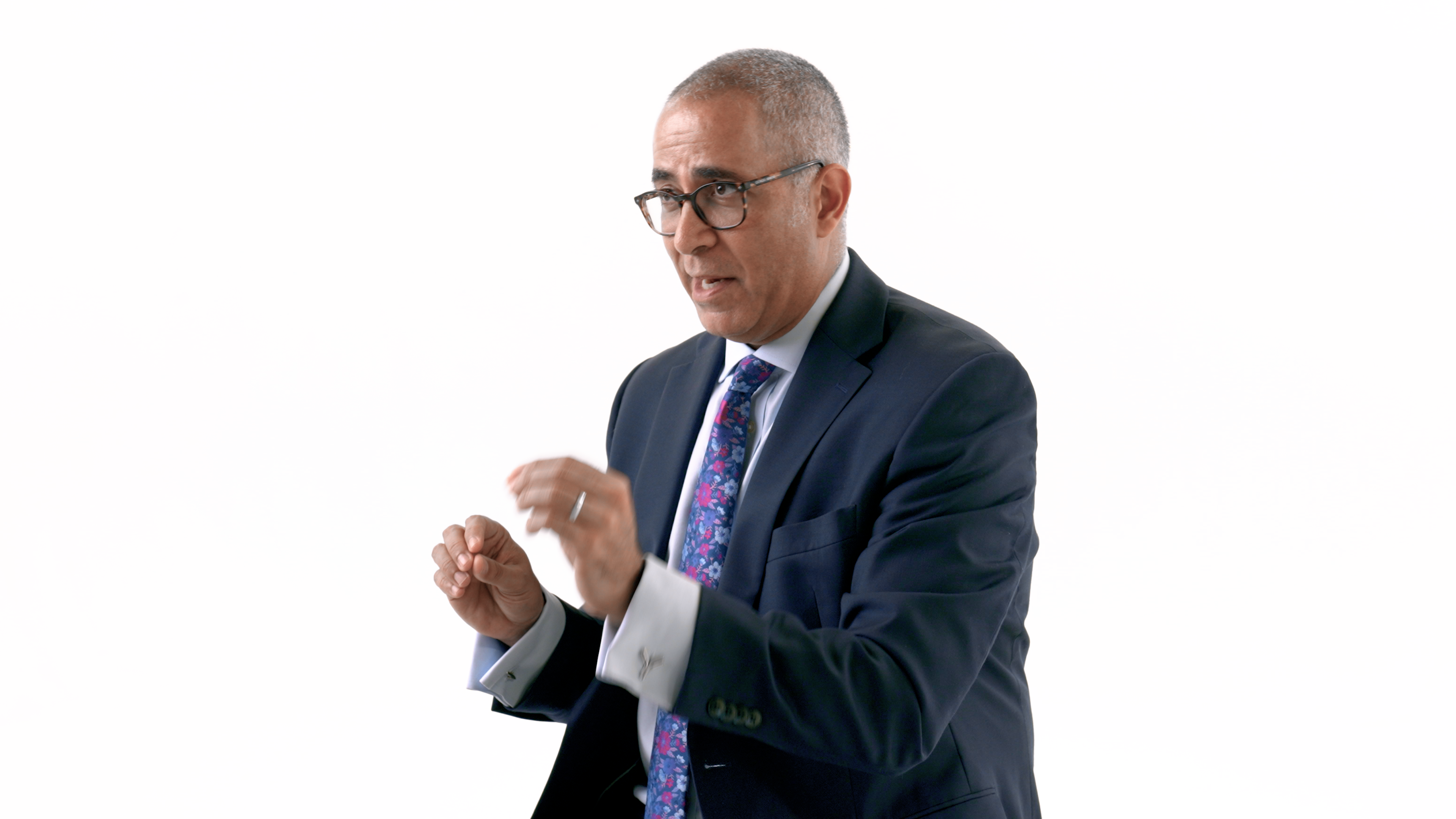 Dr. Joseph Mikhael talking