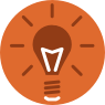 Clip art of a lightbulb