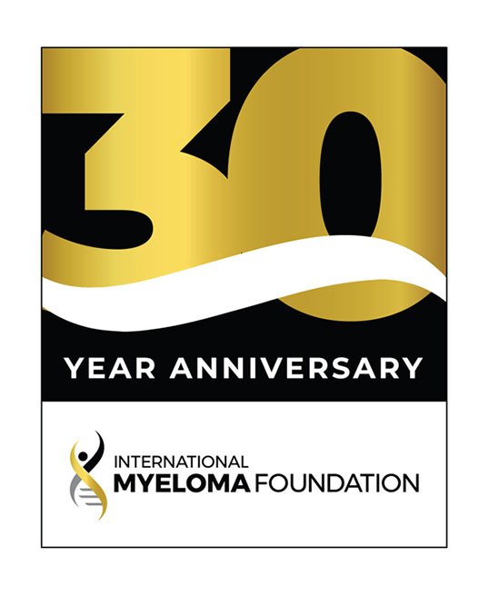 international myeloma foundation 30th anniversary logo