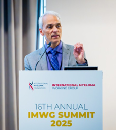 Dr. Thomas Martin presenting at the 2025 IMWG Summit