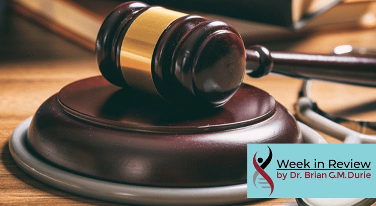Judge's Gavel and stethoscope