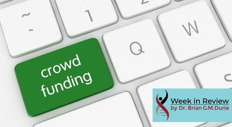 computer keyboard with crowdfund button