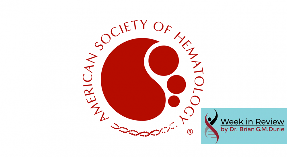 Ask Dr. Durie blog: American Society of Hematology Blog