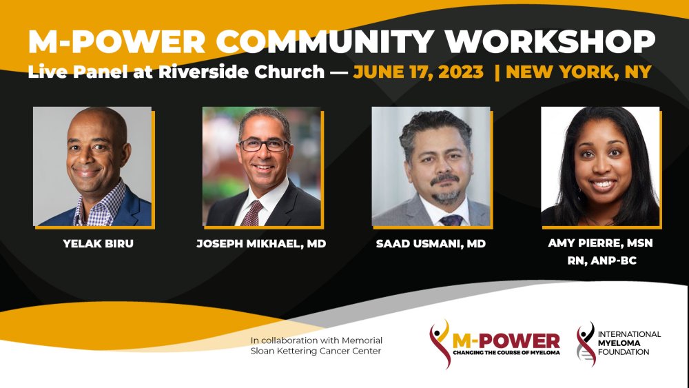 M-Power NY: Community Workshop 2023 | Int'l Myeloma Fn