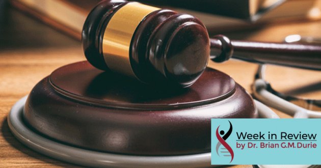 Judge's Gavel and stethoscope