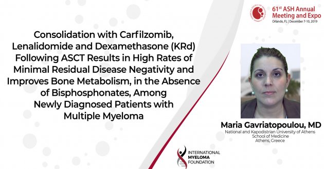 ASH 2019 Dr. Maria Gavriatoupoulou