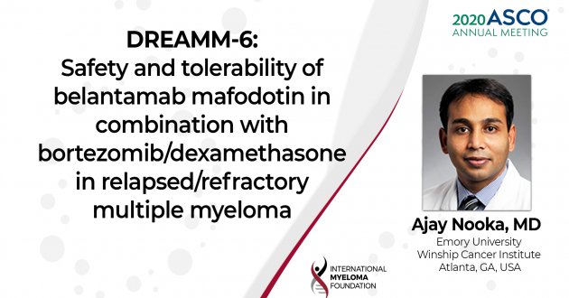 ASCO 2020 DREAMM6 Safety and Tolerability of Belantamab Mafodotin