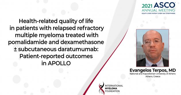 ASCO 2021 health related quality of life in the APOLLO study