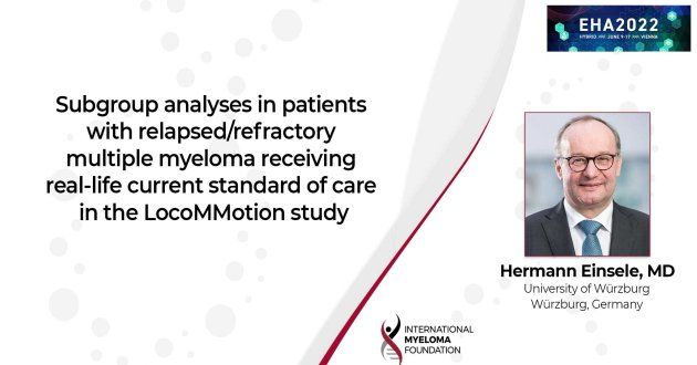 Subgroup Analyses of Relapsed/Refractory Myeloma