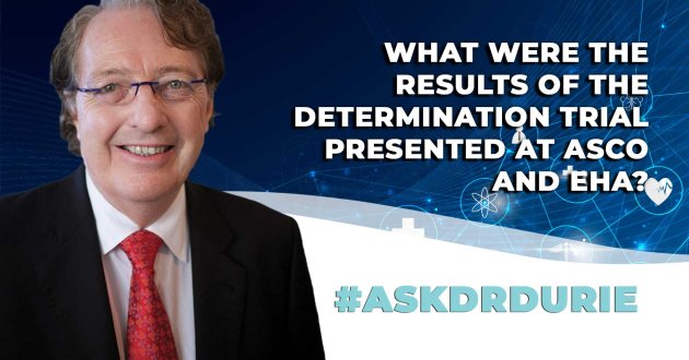 The DETERMINATION trial analyzing early vs delayed autologous stem cell transplant in newly diagnosed myeloma