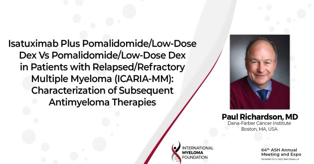 Dr. Paul Richardson's ASH Abstract on ICARIA-MM