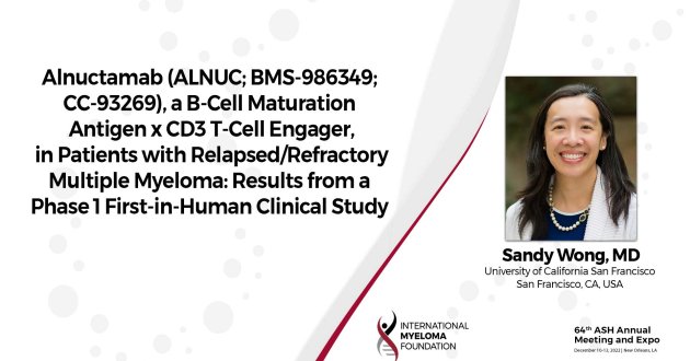 Dr. Sandy Wong ASH abstract on Alnuctumab