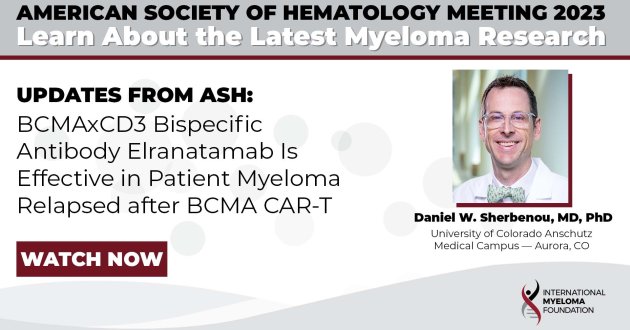 BCMAxCD3 Bispecific Antibody Elranatamab Is Effective in Patient Myeloma Relapsed after BCMA CAR-T