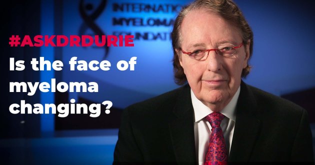 Is the face of myeloma changing? 
