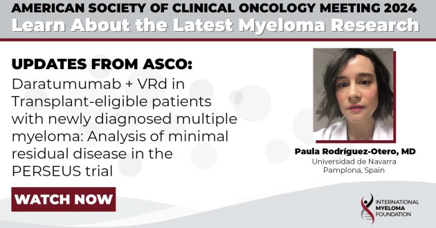 Improved Depth of Response and MRD Negativity with DARA + VRd in Transplant-Eligible NDMM: PERSEUS Trial Results