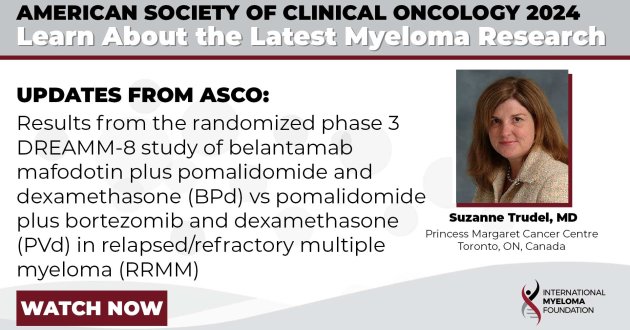 DREAMM-8 Study: Belantamab mafodotin plus pomalidomide and dexamethasone shows improved outcomes in relapsed/refractory multiple myeloma 