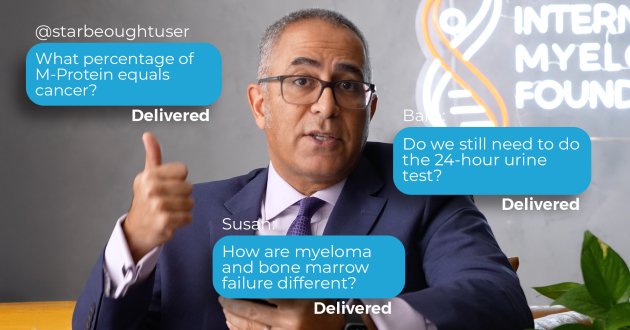 Dr. Joe Answers Your Myeloma Questions about Smoldering Myeloma, Bone Marrow Failure & T-Cell Therapy 