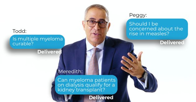 Dr. Joseph Mikhael explains MMR Vaccine Safety & CAR‑T Eligibility, and More: Top 10 Myeloma Patient Q&A