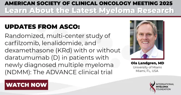 ASCO25 Landgren ADVANCE clinical study