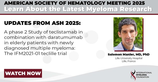 IFM2021-01 TecLille Trial: Teclistamab-Daratumumab Combination in Elderly NDMM Patients