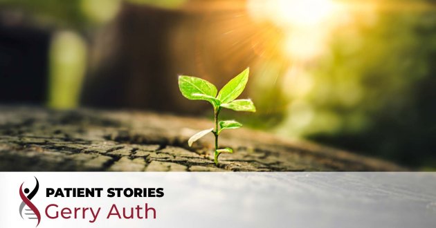 plant budding out of concrete