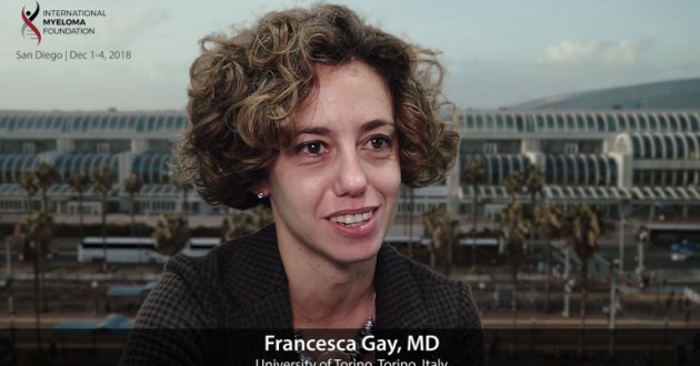 Dr. Francesca Gay at ASH Convention 2018