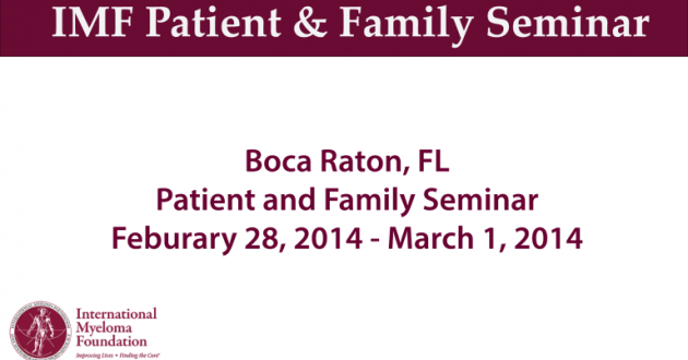 BOCA PNF 2014: Myeloma101/BSRI