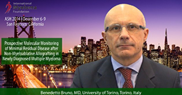 Dr. Benedetto Bruno at ASH convention 2014