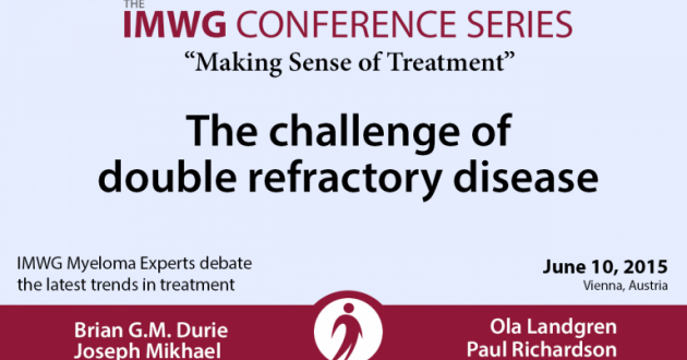IMWG: The Challenge of Double Refractory Disease