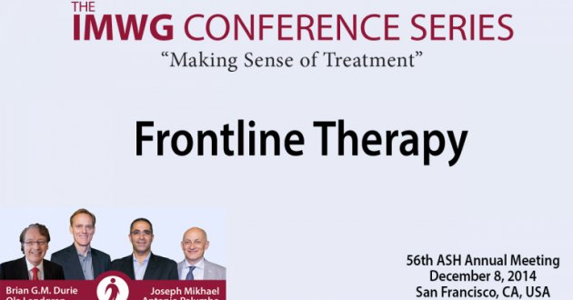 2014 IMWG Conference Series Debate:  56th ASH Annual Meeting