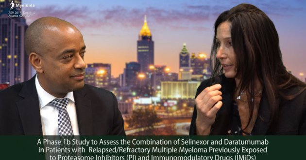 At the ASH Convention: Cristina J. Gasparetto, MD Discusses A Study to Assess the Combination of Selinexor and Daratumumab in Patients with Relapsed 
