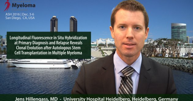 Dr. Hillengass at ASH 2016 convention
