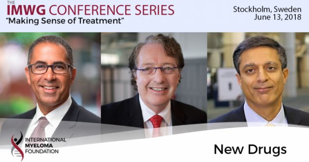 Dr. Brian Durie moderates discussion about new drugs in the myeloma treatment with Dr. Joseph Mikhael and Dr. Sagar Lonial