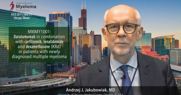Adrzej J. Jakubowiak, MD at ASCO 2017