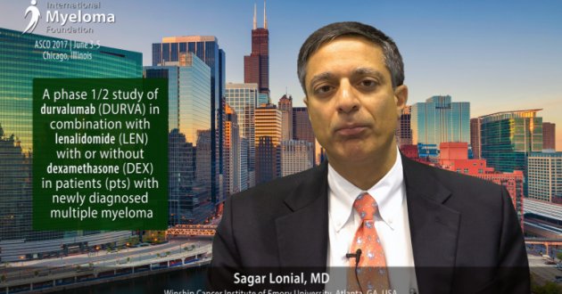Sagar Lonial, MD at ASCO 2017