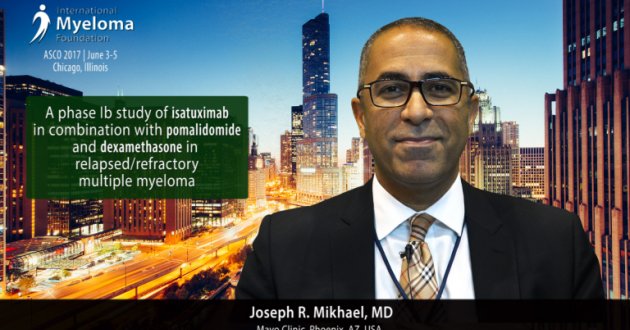 Joseph Mikhael, MD at ASCO convention 2017
