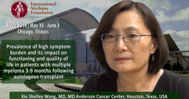 Xin Shelley Wang, MD at ASCO convention 2014