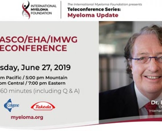 title card for Post-ASCO 2019 teleconference