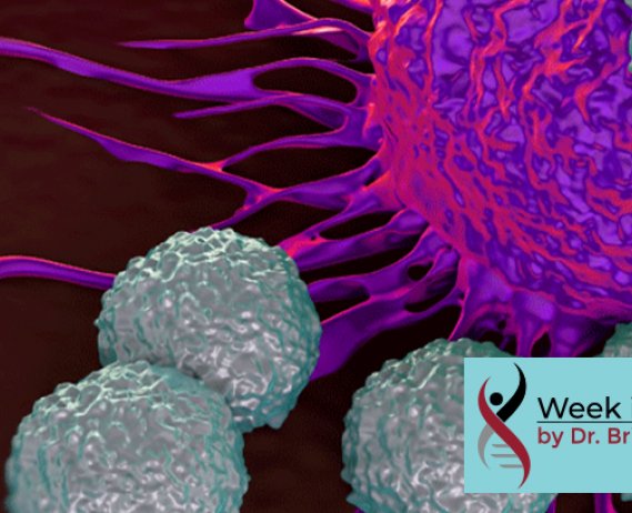 Depiction of an immune reaction 
